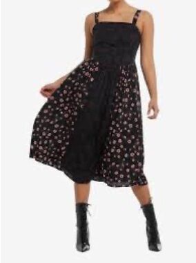Thorn & Fable Dark Floral Dress